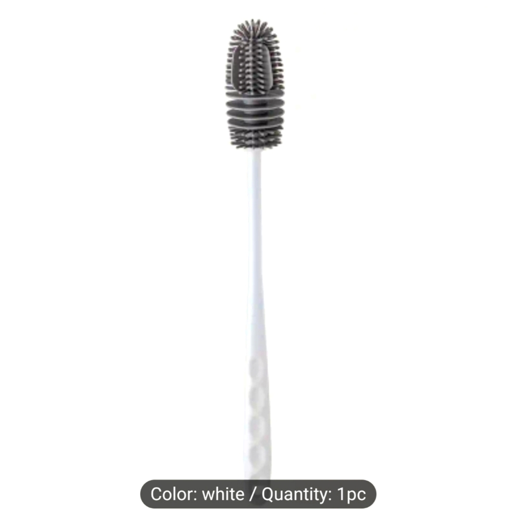 New Long Cup Cleaning Brush - White